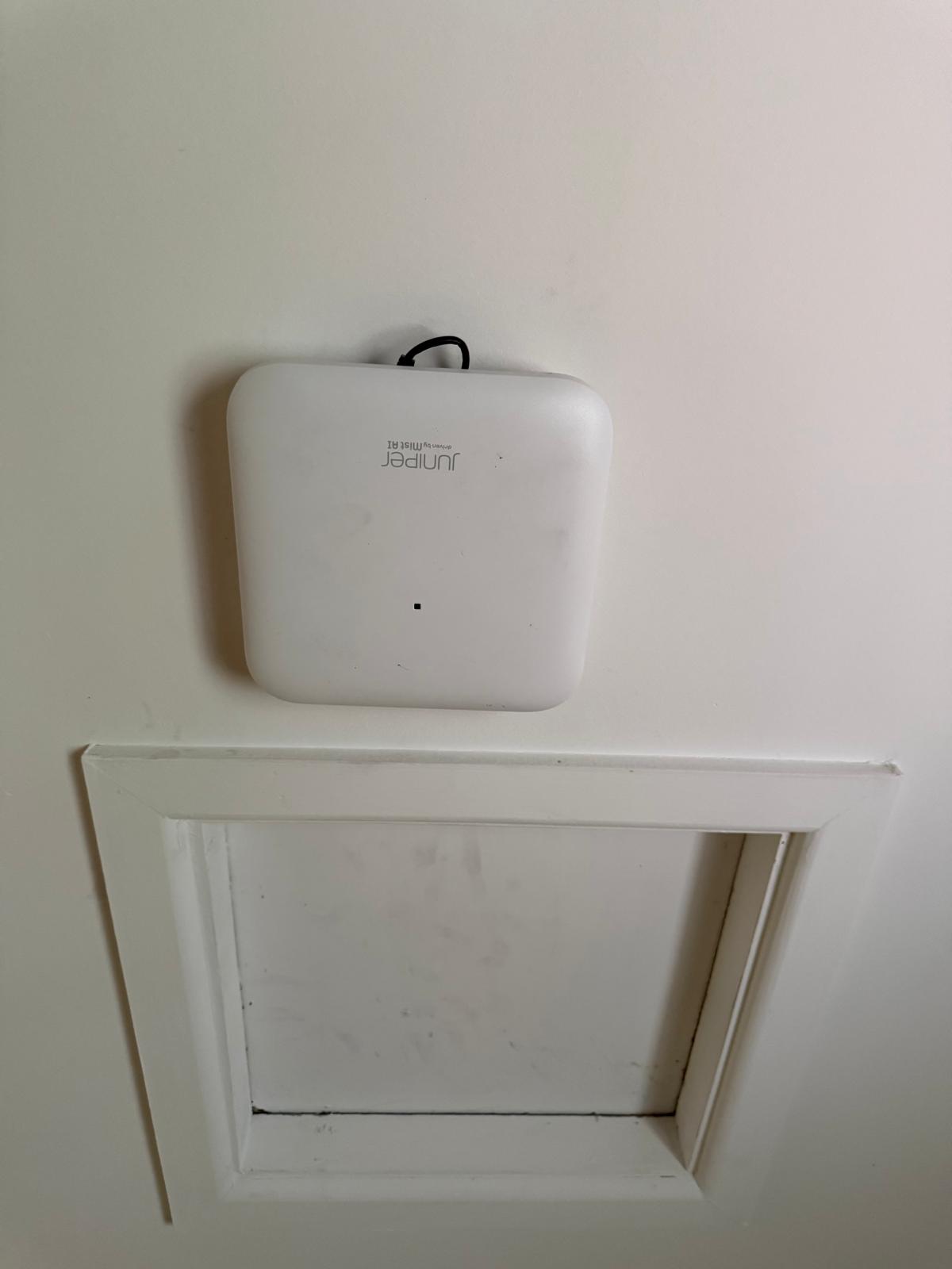 Juniper Mist access point wall mounted Melbourne